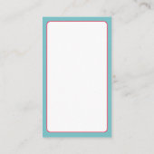 クリスチャンの感謝と祈りの言葉の要求カード 名刺 (裏面)