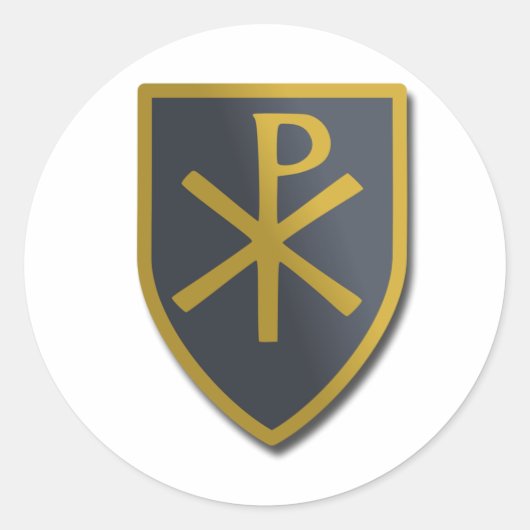 クリスチャンの盾 ラウンドシール (正面)