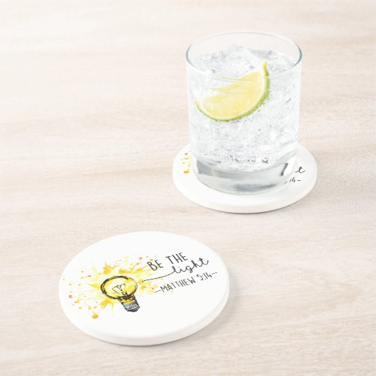 クリスチャンの神が光のインスピレーションになる コースター (側面)