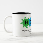 クリスチャンの神自殺予防カスタム ツートーンマグカップ (左)