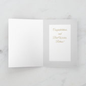 クリスチャンの美しい退職証 シーズンカード (内部)