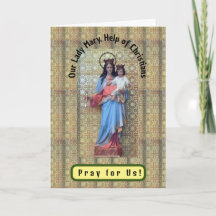 クリスチャンの聖母救済マリー