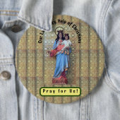 クリスチャンの聖母救済マリー 缶バッジ (インサイチュ)