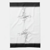 クリスチャンの言葉タオル キッチンタオル (縦)