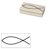 クリスチャンの魚のシンボルのアートスタンプ ラバースタンプ (押印)