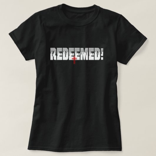 クリスチャンの黒い色を再現 Tシャツ (デザイン正面)