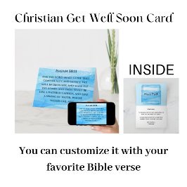 クリスチャンはすぐに元気になる カード