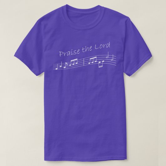 クリスチャンはイエス教会を賛美する Tシャツ (デザイン正面)