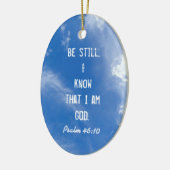 クリスチャンは今でもクリスマスの飾りを知っている セラミックオーナメント (左)