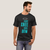 クリスチャンは全ての人がローマの聖句に従う Tシャツ (正面フル)