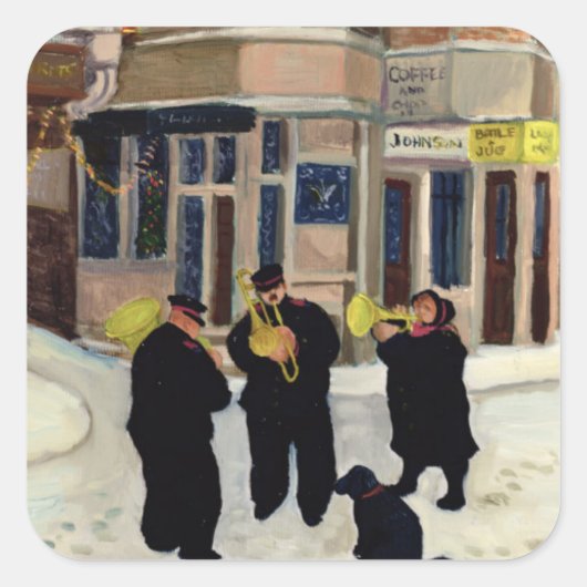 クリスチャンは目を覚ます！ スクエアシール (正面)