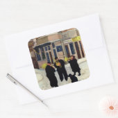 クリスチャンは目を覚ます！ スクエアシール (封筒)