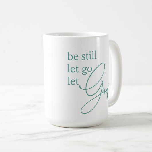 クリスチャンは神を手放す コーヒーマグカップ (正面右)