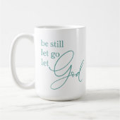 クリスチャンは神を手放す コーヒーマグカップ (左)