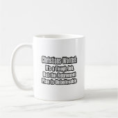クリスチャンは… コーヒーマグカップ (左)