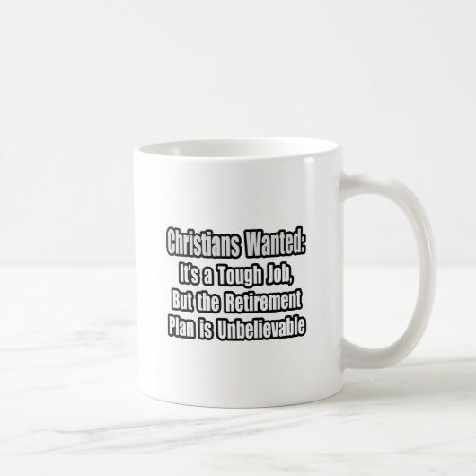 クリスチャンは… コーヒーマグカップ (右)