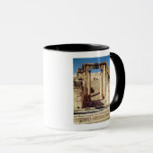 クリスチャンへの入口の眺め マグカップ (正面右)