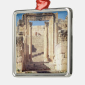 クリスチャンへの入口の眺め メタルオーナメント (左)