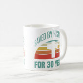 クリスチャンへの30歳の誕生日プレゼント コーヒーマグカップ (正面右)