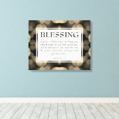 クリスチャンよ、主よ賛美り、6:24-26 キャンバスプリント (インサイチュ (ウッドフロア))