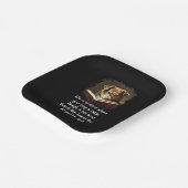 クリスチャンアドバイスおもしろいワイズドッグライフ ペーパープレート (傾斜あり)