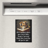 クリスチャンアドバイスおもしろいワイズドッグライフ マグネット (インサイチュ (食洗機))