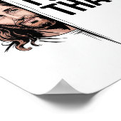 クリスチャンイエスミーム | ユーモアのあるイエス様は ポスター (角)