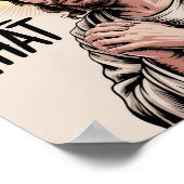 クリスチャンイエスミーム | ユーモアのあるイエス様は ポスター (角)