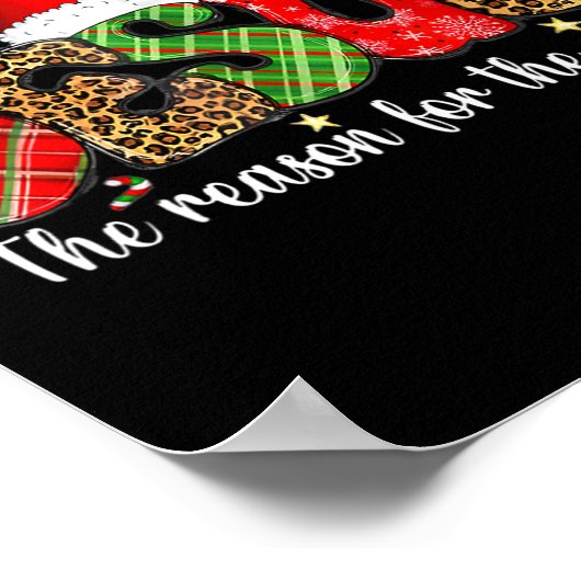 クリスチャンイエズザリューズクリスマスホリデーシーズンChr ポスター (角)