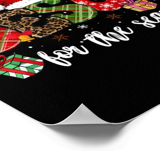 クリスチャンイエズザリューズクリスマスホリデーシーズンChr ポスター (角)