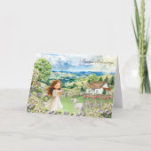 クリスチャンイースター恵み子羊 シーズンカード (正面)