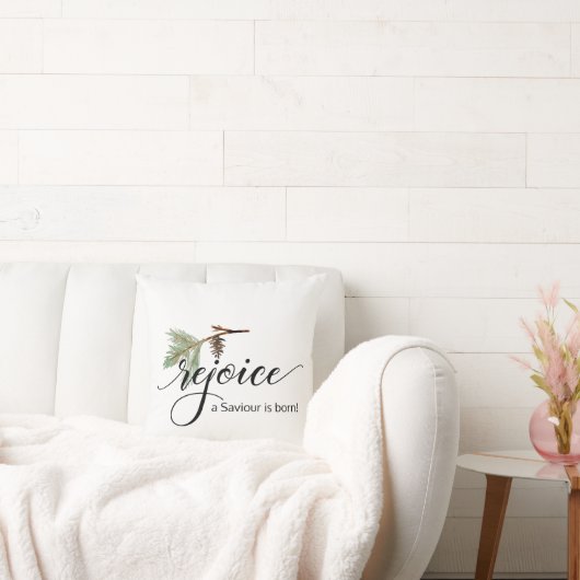 クリスチャンウォーターカラークリスマス装飾用クッション クッション (ソファ)