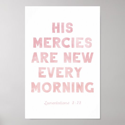 クリスチャンウォールアートデコール写真ルーモダンム ポスター (正面)