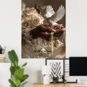 クリスチャンウォールアートホームデコール ポスター (ホームオフィス)