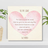 クリスチャンウォールデコールキャンバスアート キャンバスプリント