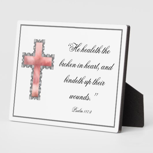 クリスチャンエレガント悔やみや弔慰記念碑 フォトプラーク (側面)