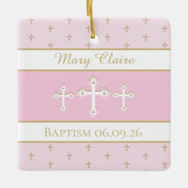 クリスチャンカスタムバプテスマオーナメント セラミックオーナメント