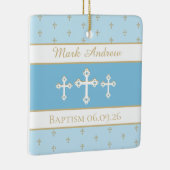 クリスチャンカスタムバプテスマオーナメント セラミックオーナメント (右)