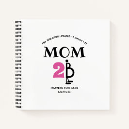 クリスチャンカスタムベビー祈りの言葉妊娠日記 ノートブック