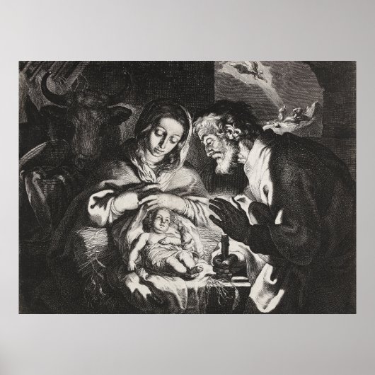 クリスチャンカトリック出生シーンマンガー ポスター (正面)