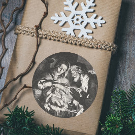 クリスチャンカトリック出生シーンマンガー ラウンドシール