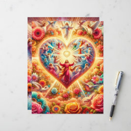 クリスチャンカラフルヴァレンティススクラップブック紙