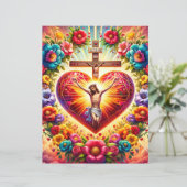 クリスチャンカラフルヴァレンティススクラップブック紙 (スタンド正面)