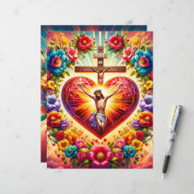 クリスチャンカラフルヴァレンティススクラップブック紙