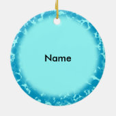 クリスチャンガーディアンエンジェルオーナメント セラミックオーナメント (裏面)