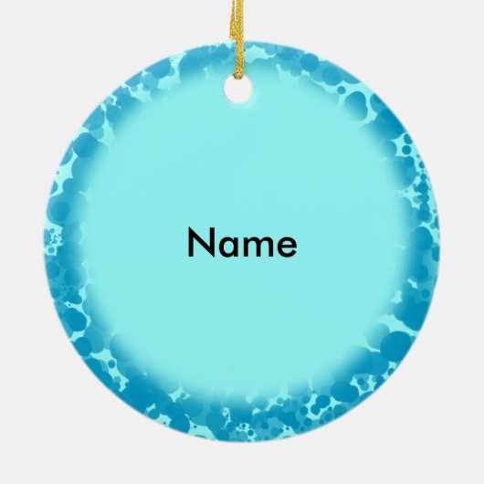 クリスチャンガーディアンエンジェルオーナメント セラミックオーナメント (裏面)