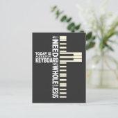 クリスチャンキーボードミュージシャンイエズスラブバンド ポストカード (スタンド正面)