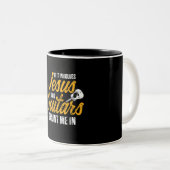 クリスチャンギタリストイエスチャーチ礼拝ギター ツートーンマグカップ (正面右)