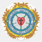 クリスチャンギフトルターバライエズスクロスゴッドエンジェルス ラウンドシール (正面)