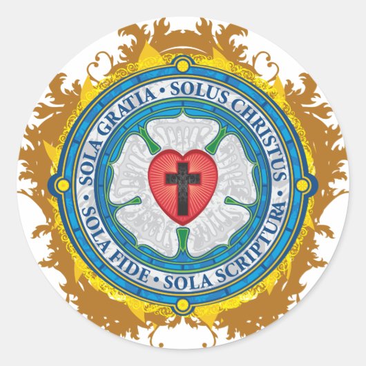 クリスチャンギフトルターバライエズスクロスゴッドエンジェルス ラウンドシール (正面)